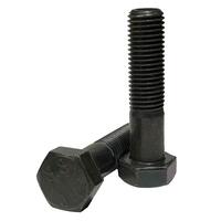 M24-3.0 X 100 mm  Hex Cap Screw, Coarse, Gr. 8.8, DIN 931 (PT), Black Zinc